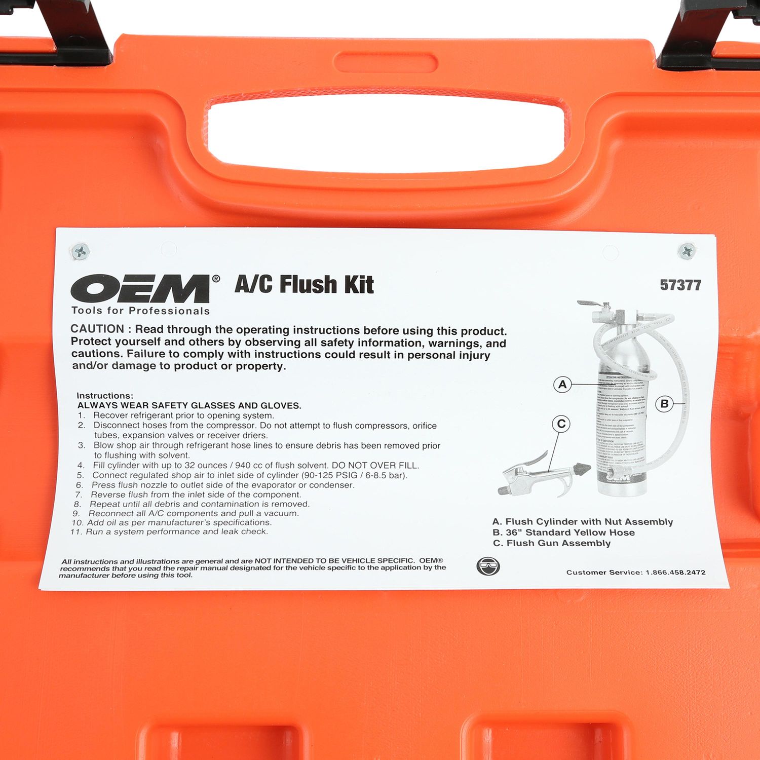 OEMTOOLS A C Flush Kit