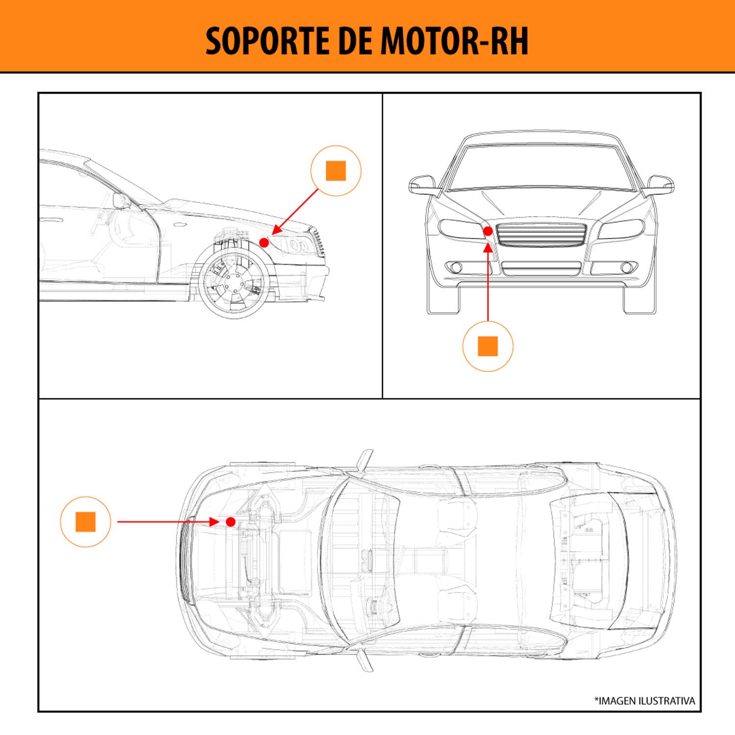 Duralast Soporte De Motor 4945