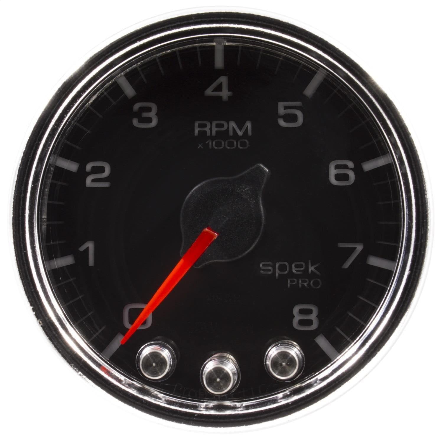 Autometer In Rpm In Dash Black And Chrome Spek Pro Tachometer