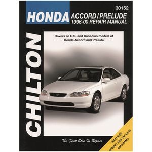 Chiltons guide honda repair series tune up xl #1