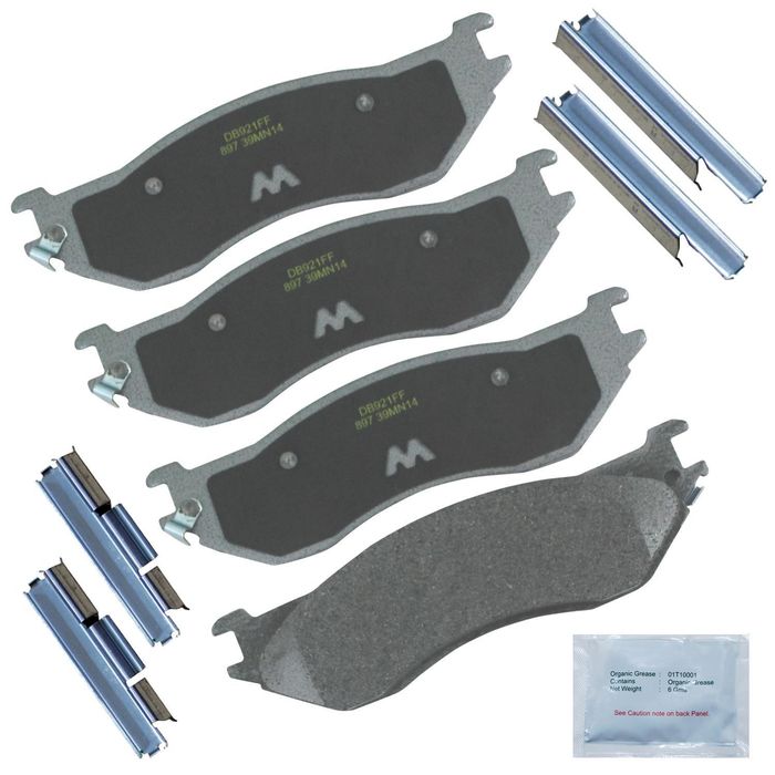 Disc Brake Pad DURALAST GOLD by AutoZone DGC897M fits 0308 Dodge Ram