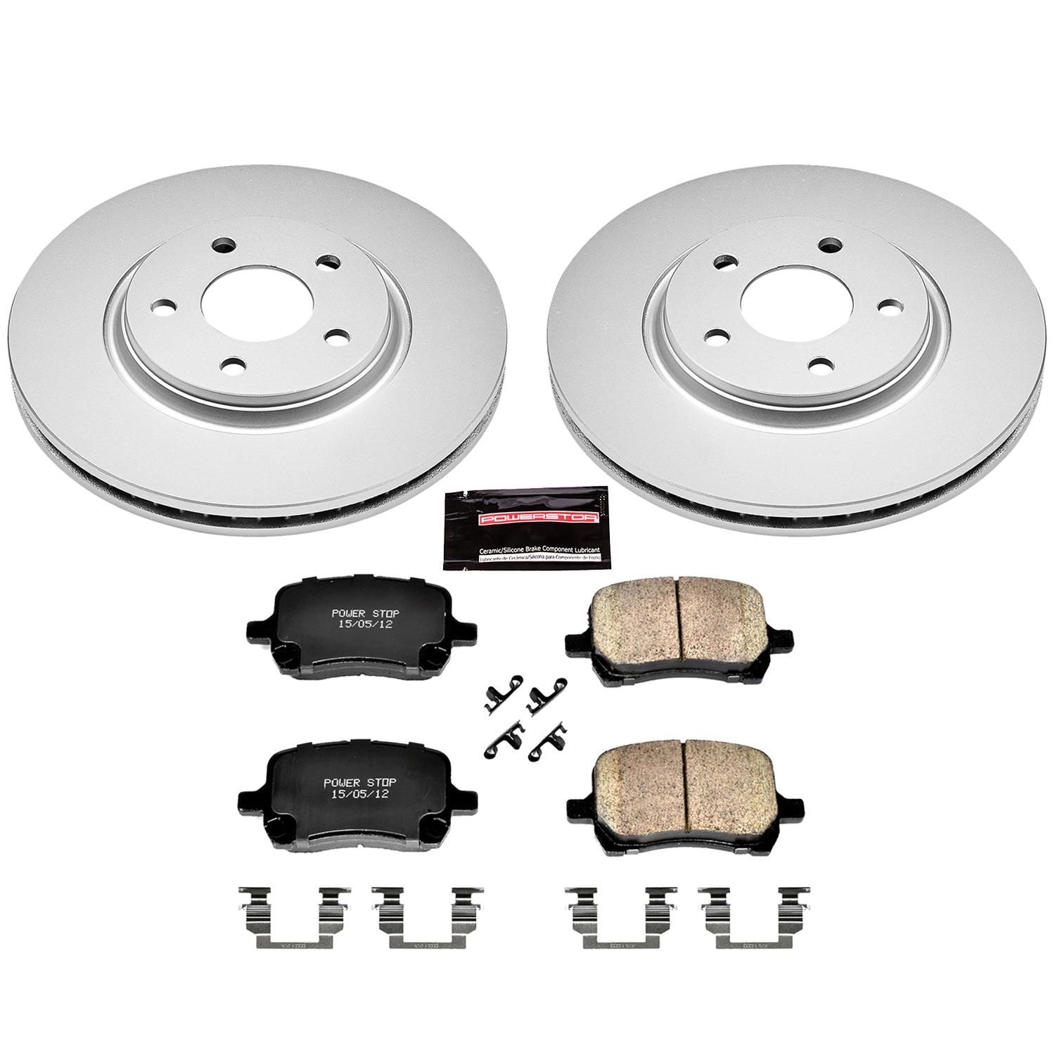 Powerstop Performance Brake Pads Rotors Kit Crk