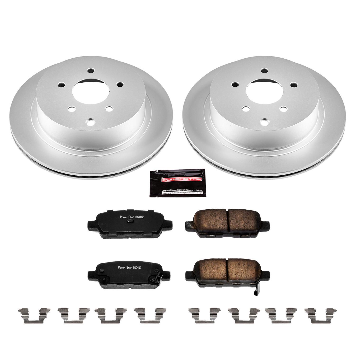 Powerstop Performance Brake Pads Rotors Kit Crk