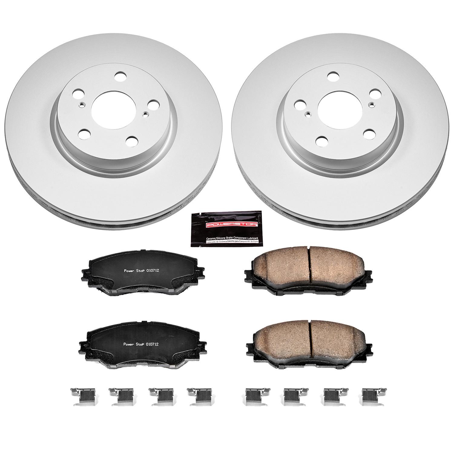 Powerstop Performance Brake Pads Rotors Kit Crk