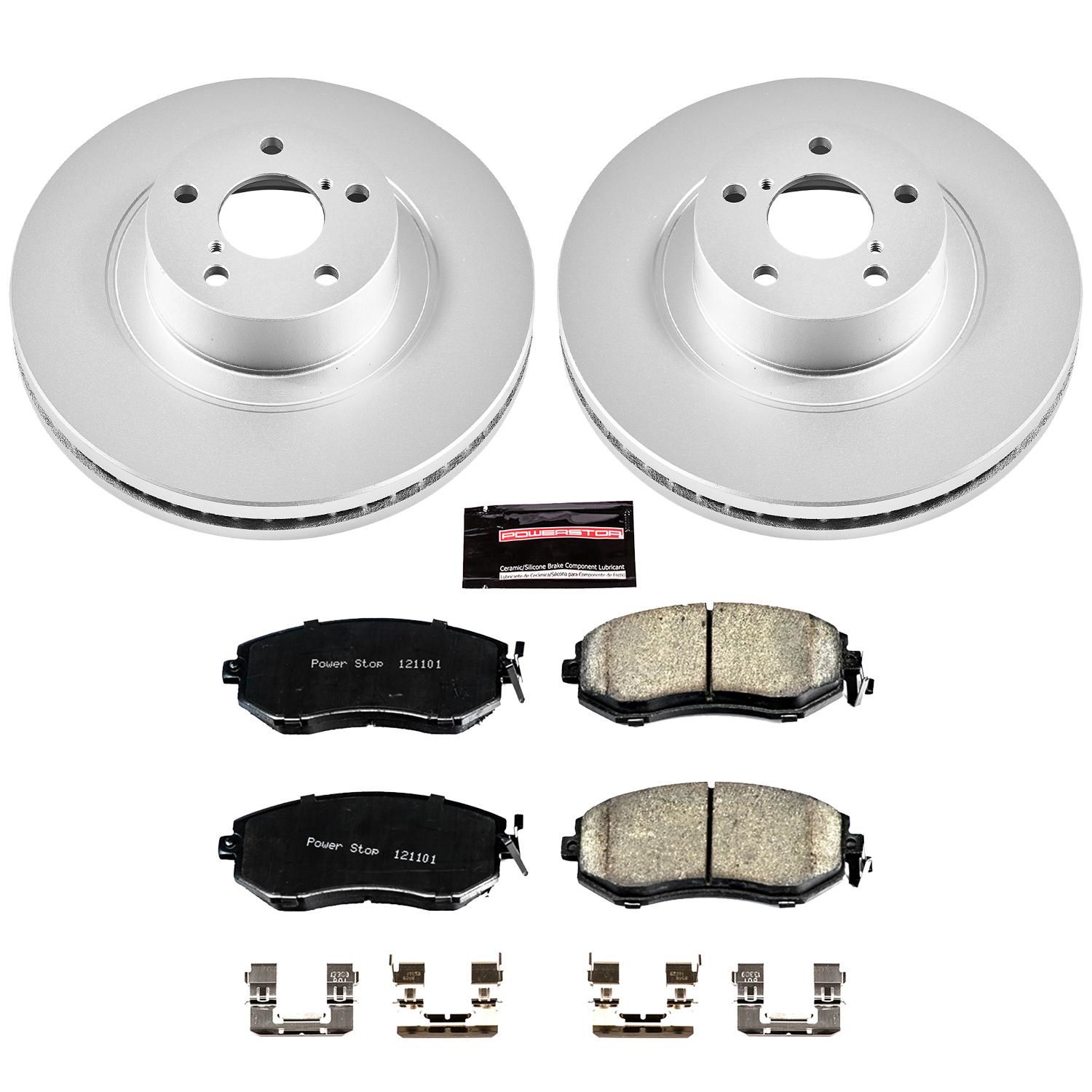 Powerstop Performance Brake Pads Rotors Kit Crk