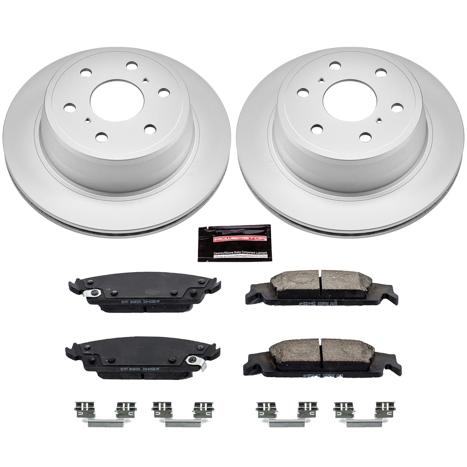 PowerStop Performance Brake Pads Rotors Kit CRK6562