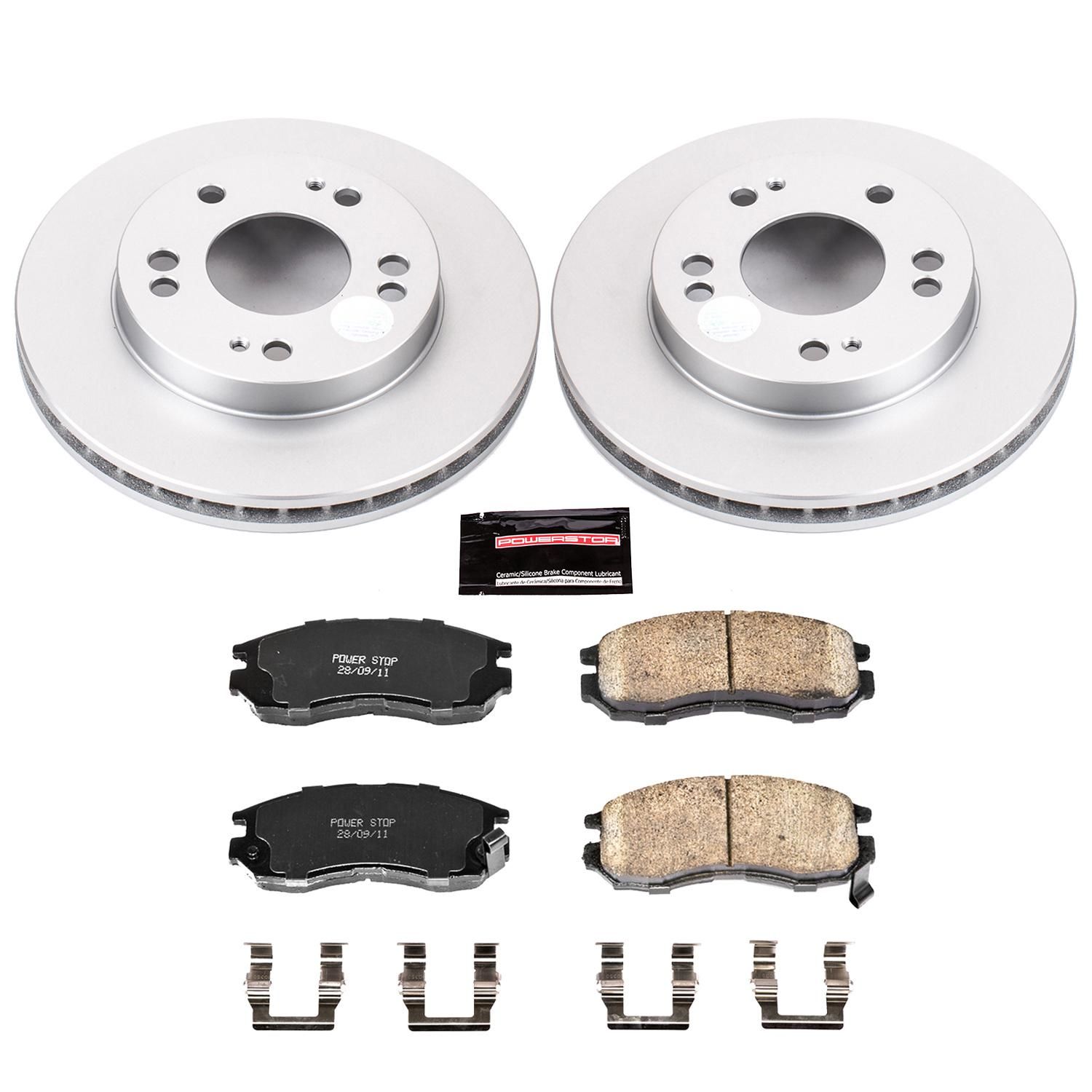 PowerStop Performance Brake Pads Rotors Kit CRK681