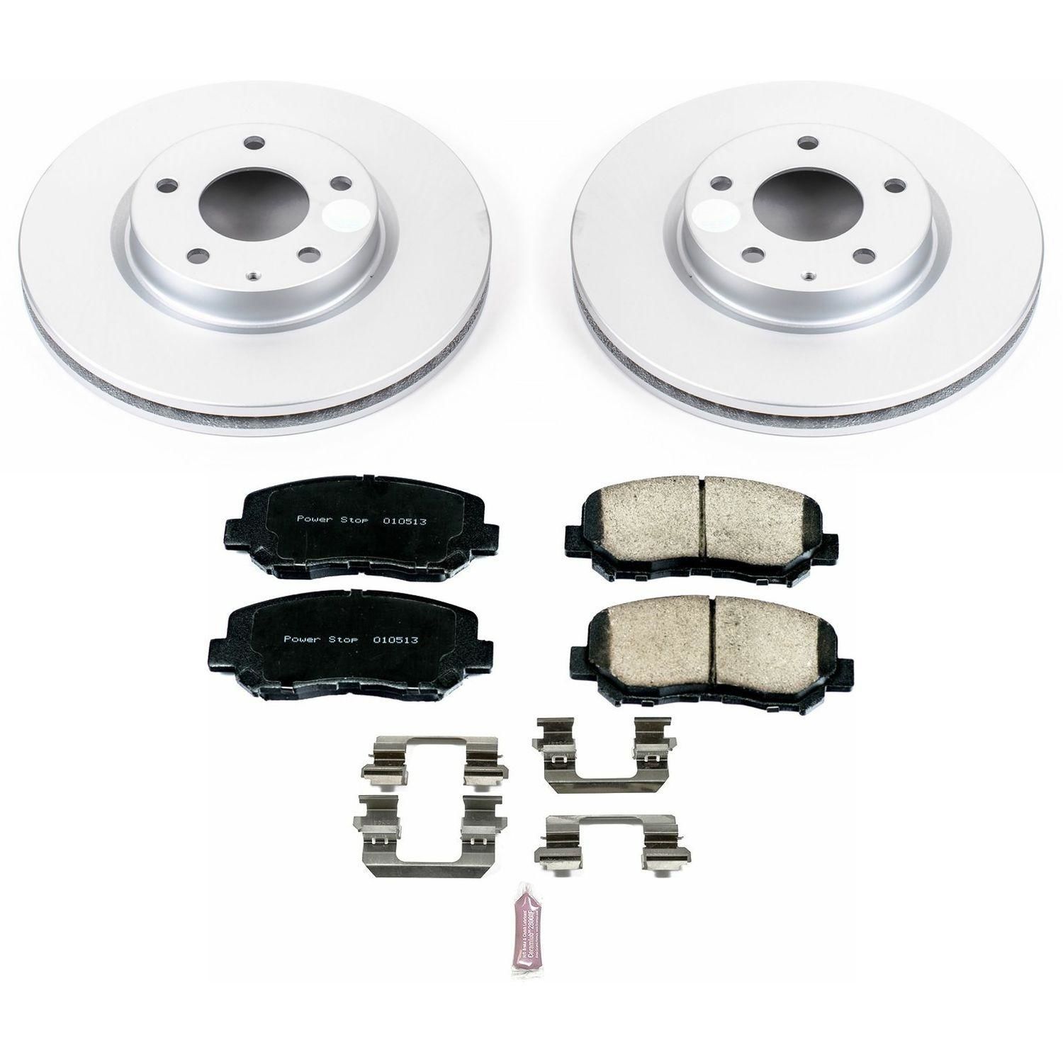 PowerStop Performance Brake Pads Rotors Kit CRK6967