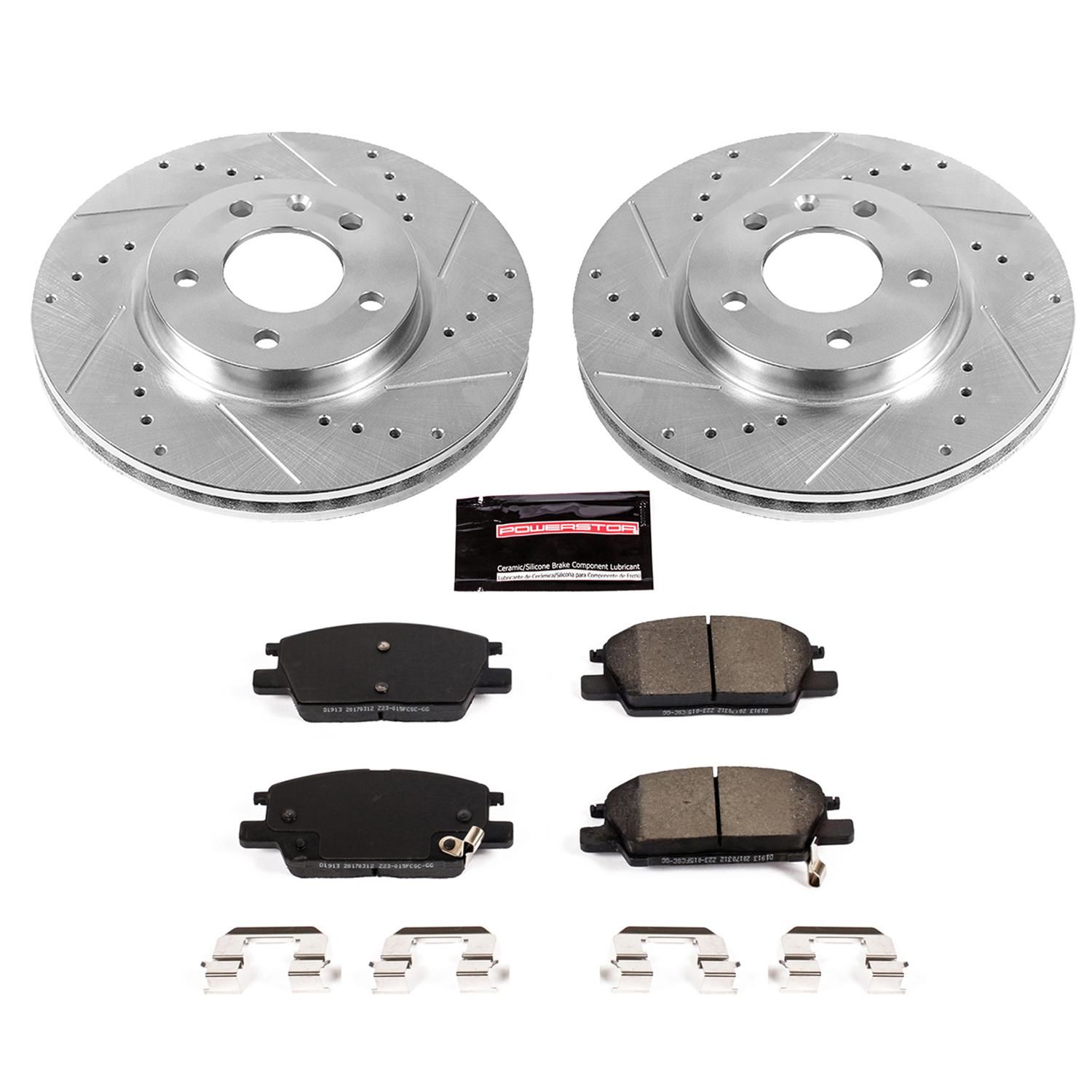 PowerStop Performance Brake Pads Rotors Kit K7400