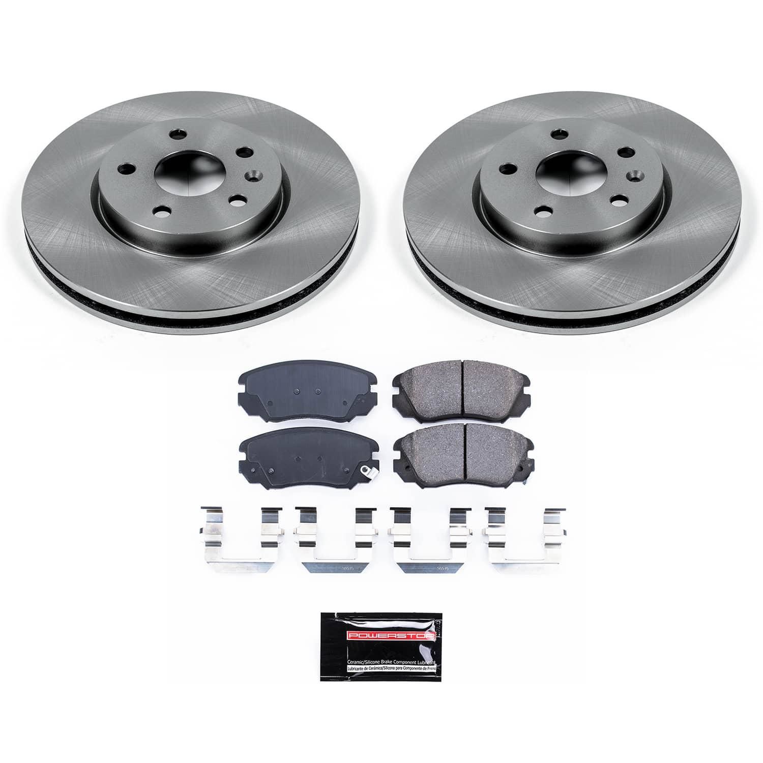 Powerstop Performance Brake Pads Rotors Kit Koe