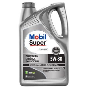 Aceite De Motor Mobil Sintetico 5W 30 5 Litros