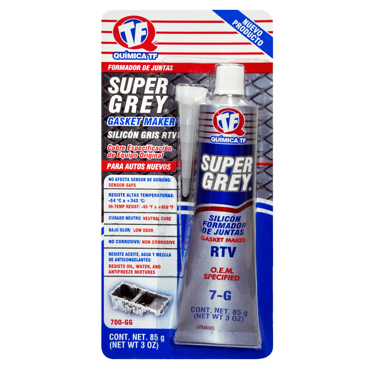 Quimica Tf Formador De Empaques G Super Gray