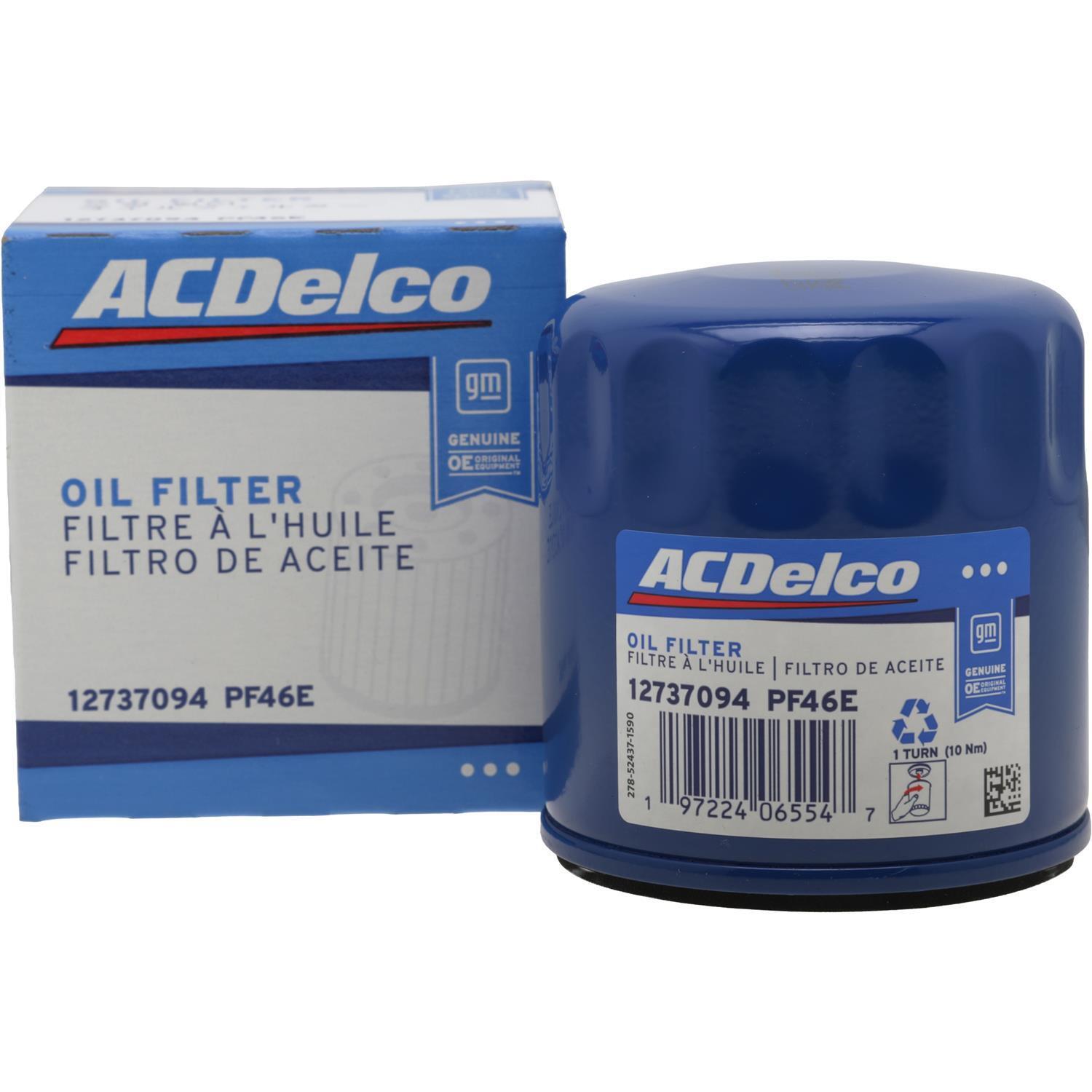 ACDelco GM Original Equipment Spin On Engine Oil Filter PF46E