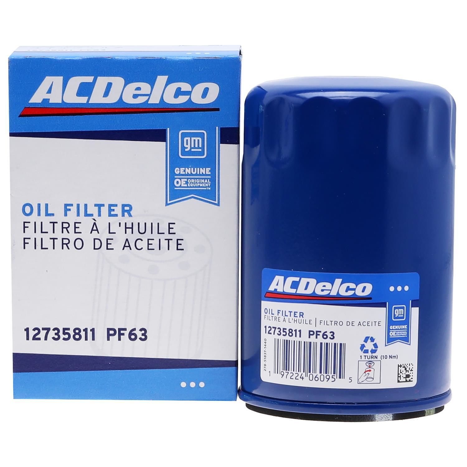 Zjtac Delco Pf63 Oil Filter Cross Reference 76 - f14i1e2