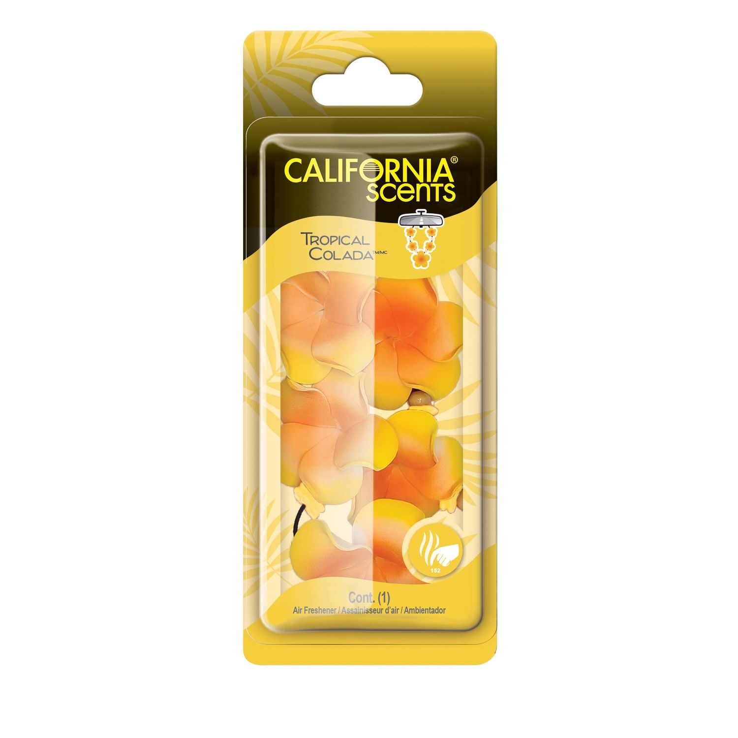 California Scents Tropical Breeze Scent Air Freshener Hanging