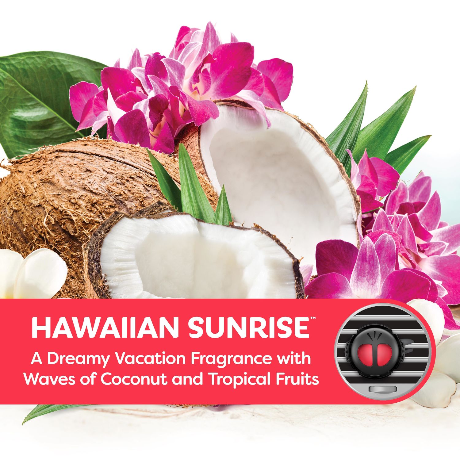 Refresh Your Car CSMD Hawaiian Sunrise AME 4 Pack