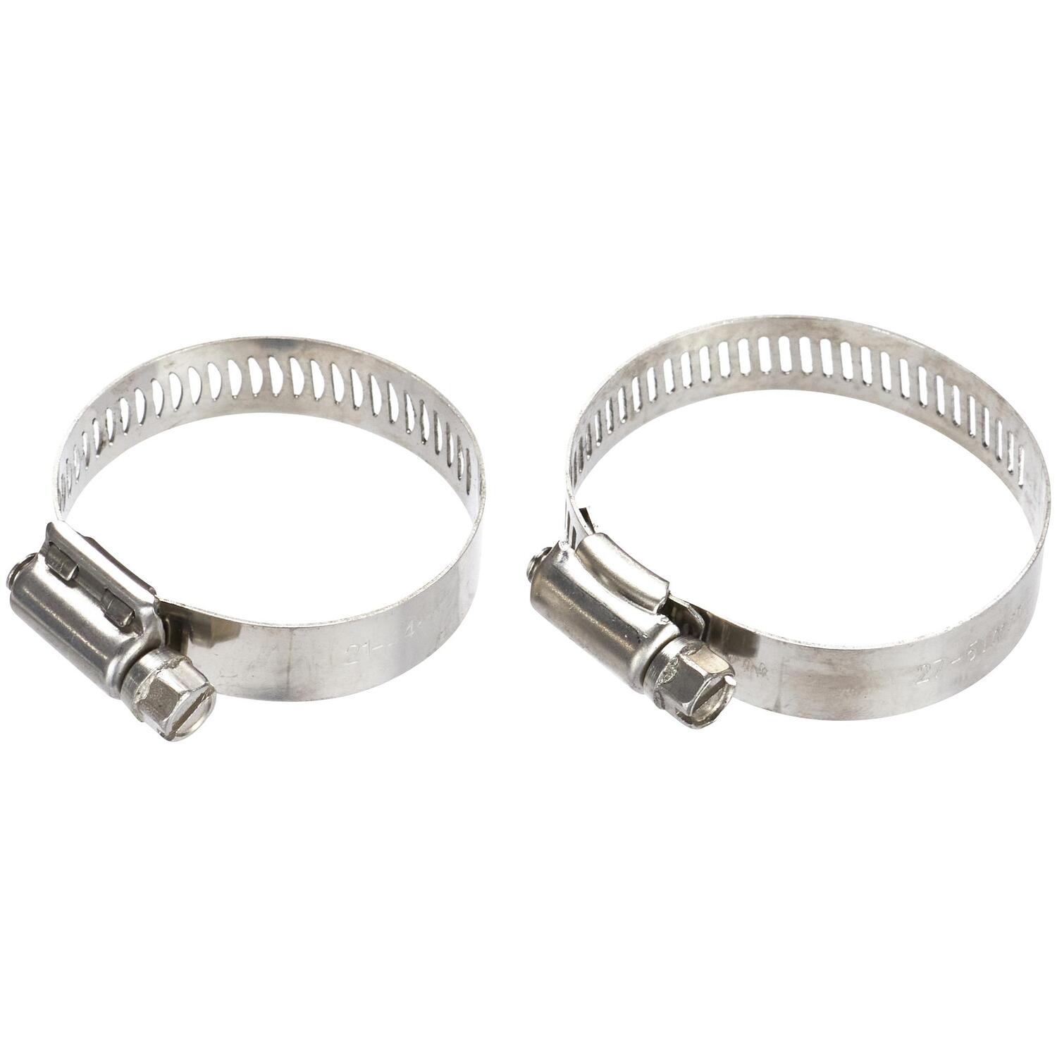 Set Of 2 Fuel Filler Hose Clamps For 1965-1970 Mustang – Maryland Mustang H-208 – Free Shipping