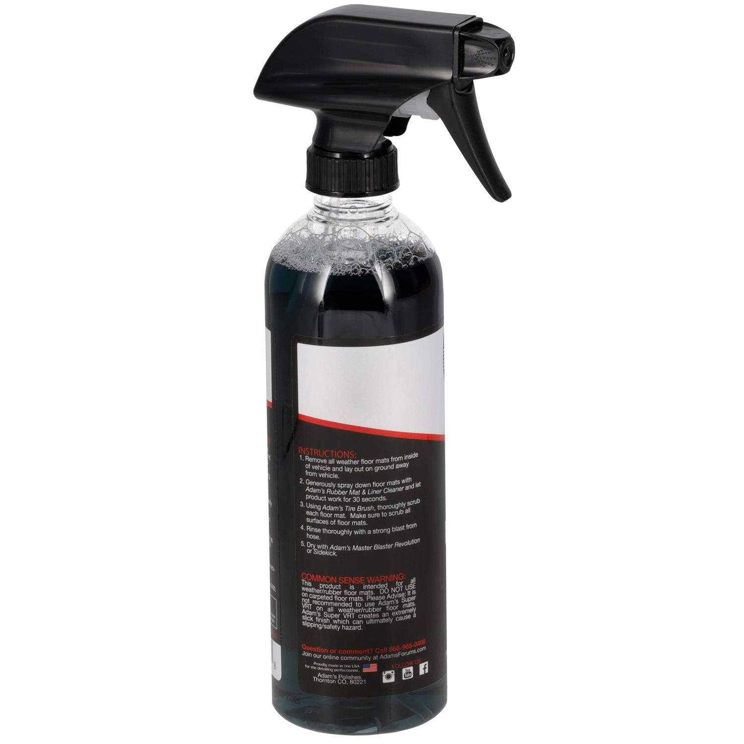 Adam's Polishes Rubber Mat and Liner Cleaner