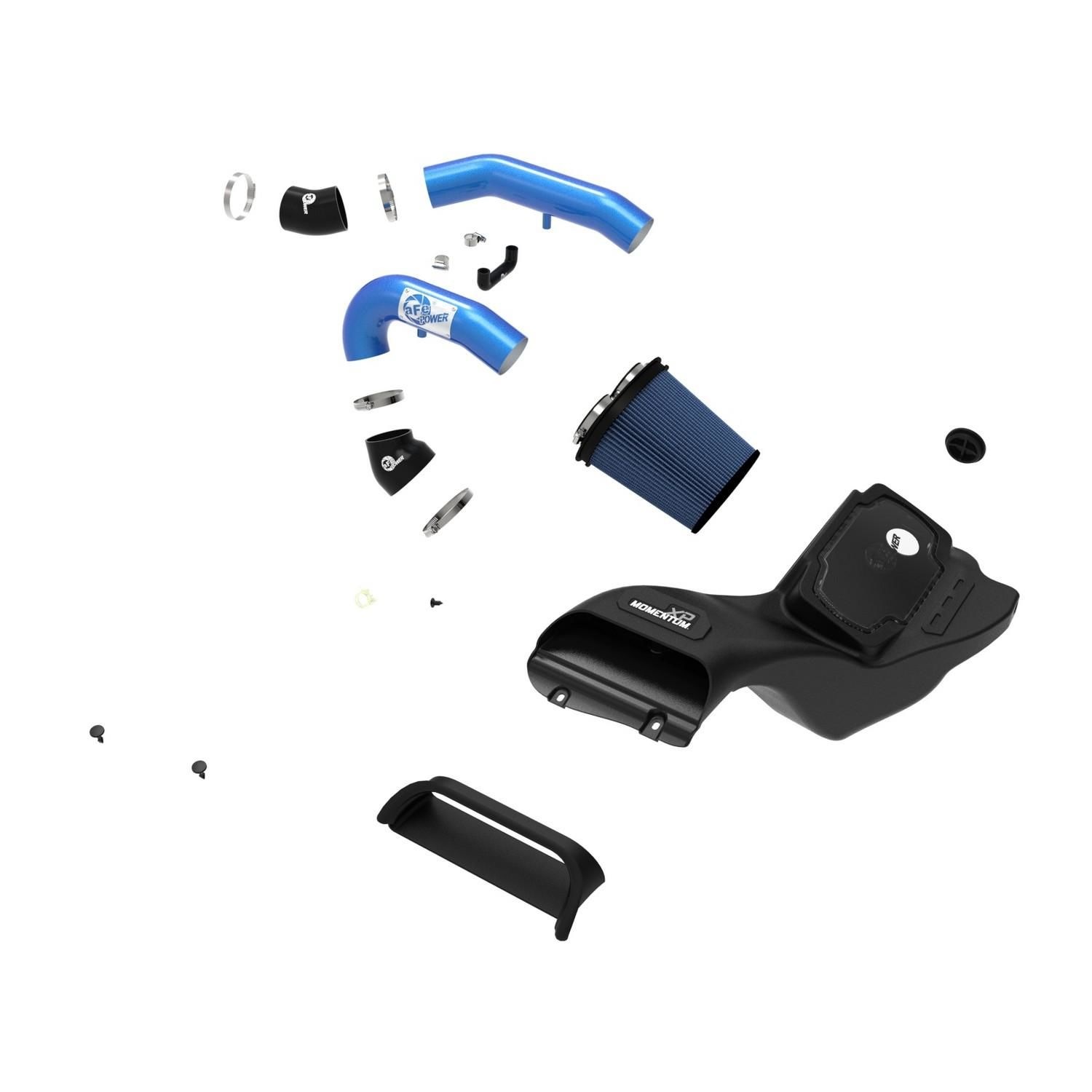 aFe Power Momentum XP Cold Air Intake System with Pro 5R Filter Blue