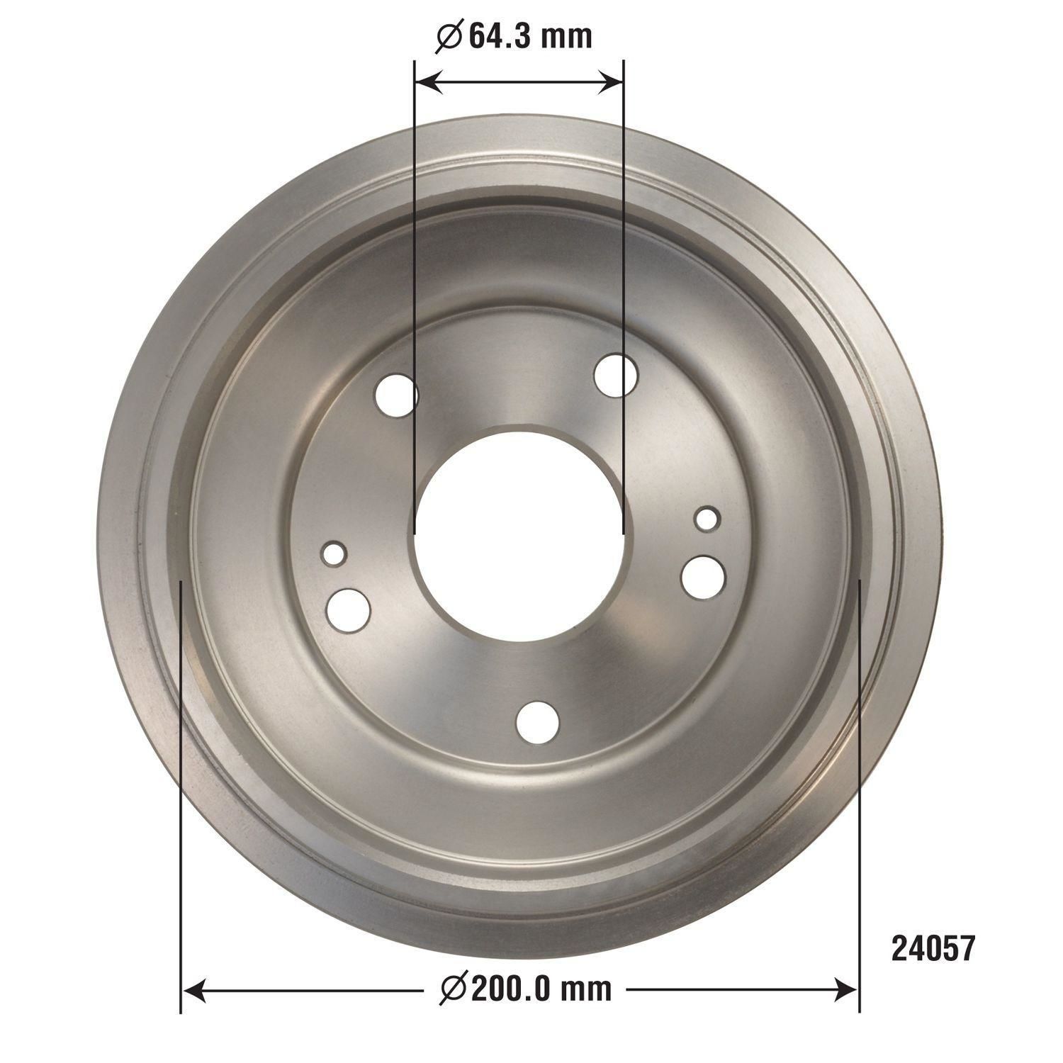 Duralast Brake Drum 24057