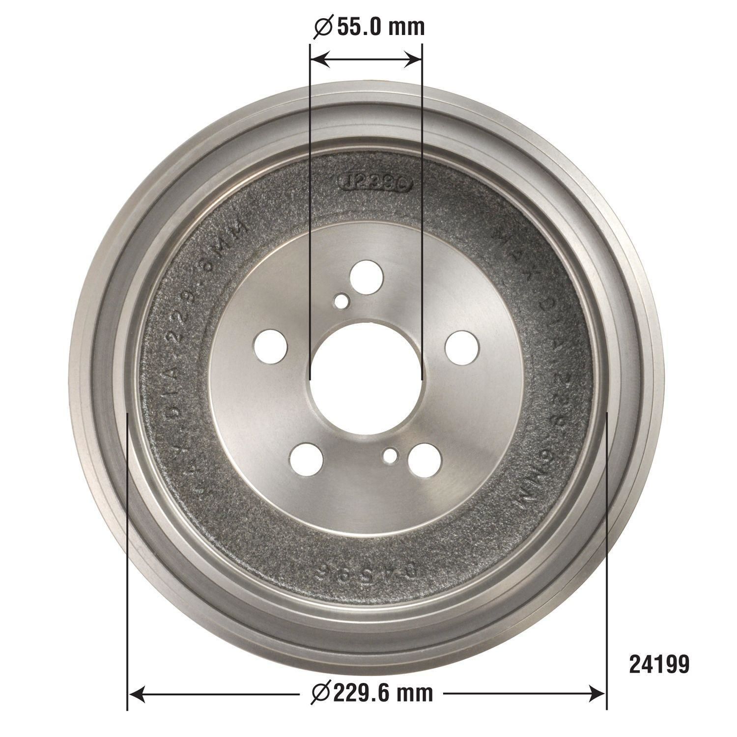 Duralast Brake Drum 24199