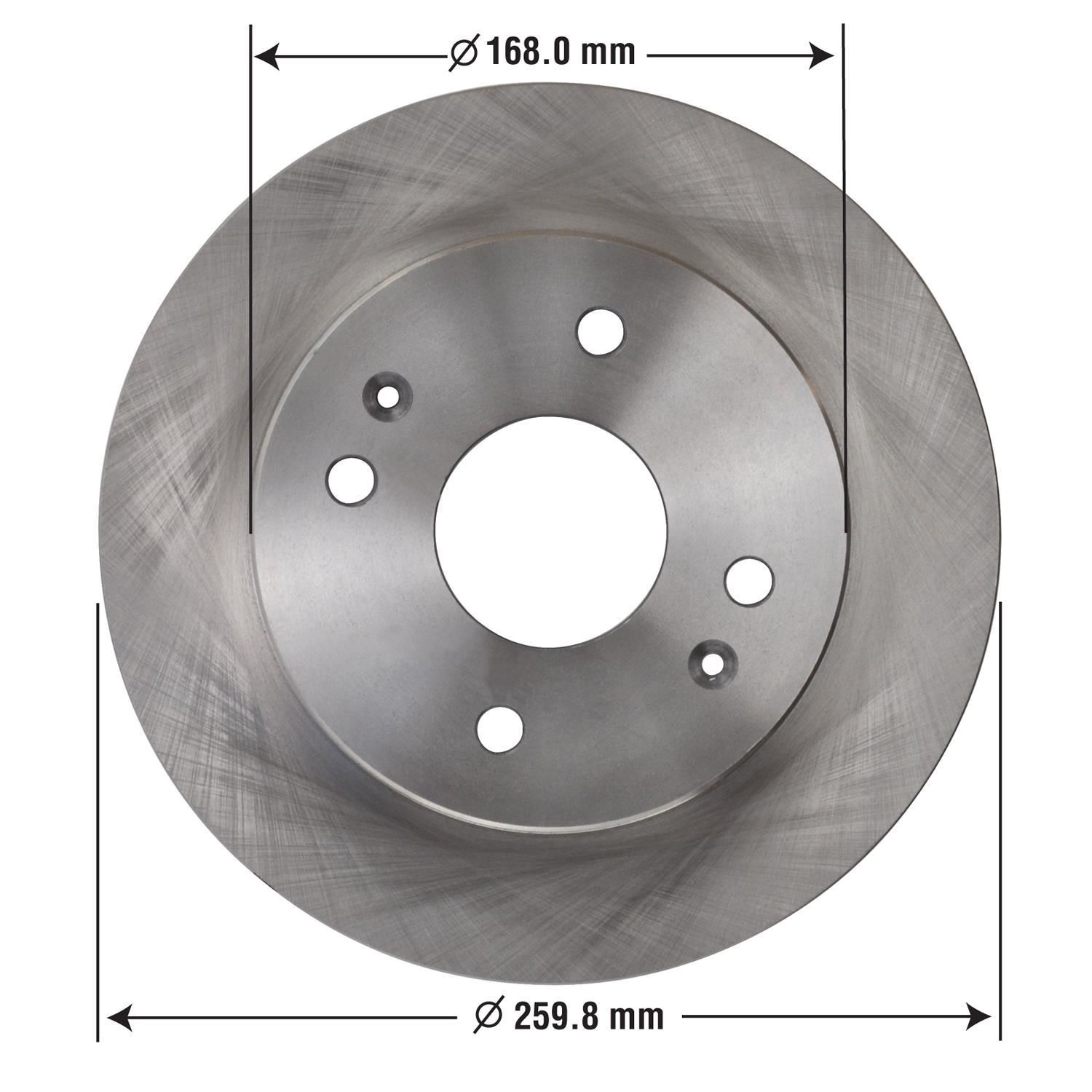 Duralast Disc Brake Rotor 31244DL