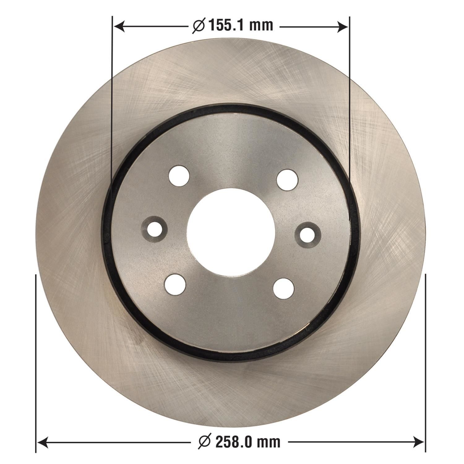 Duralast Disc Brake Rotor 31308