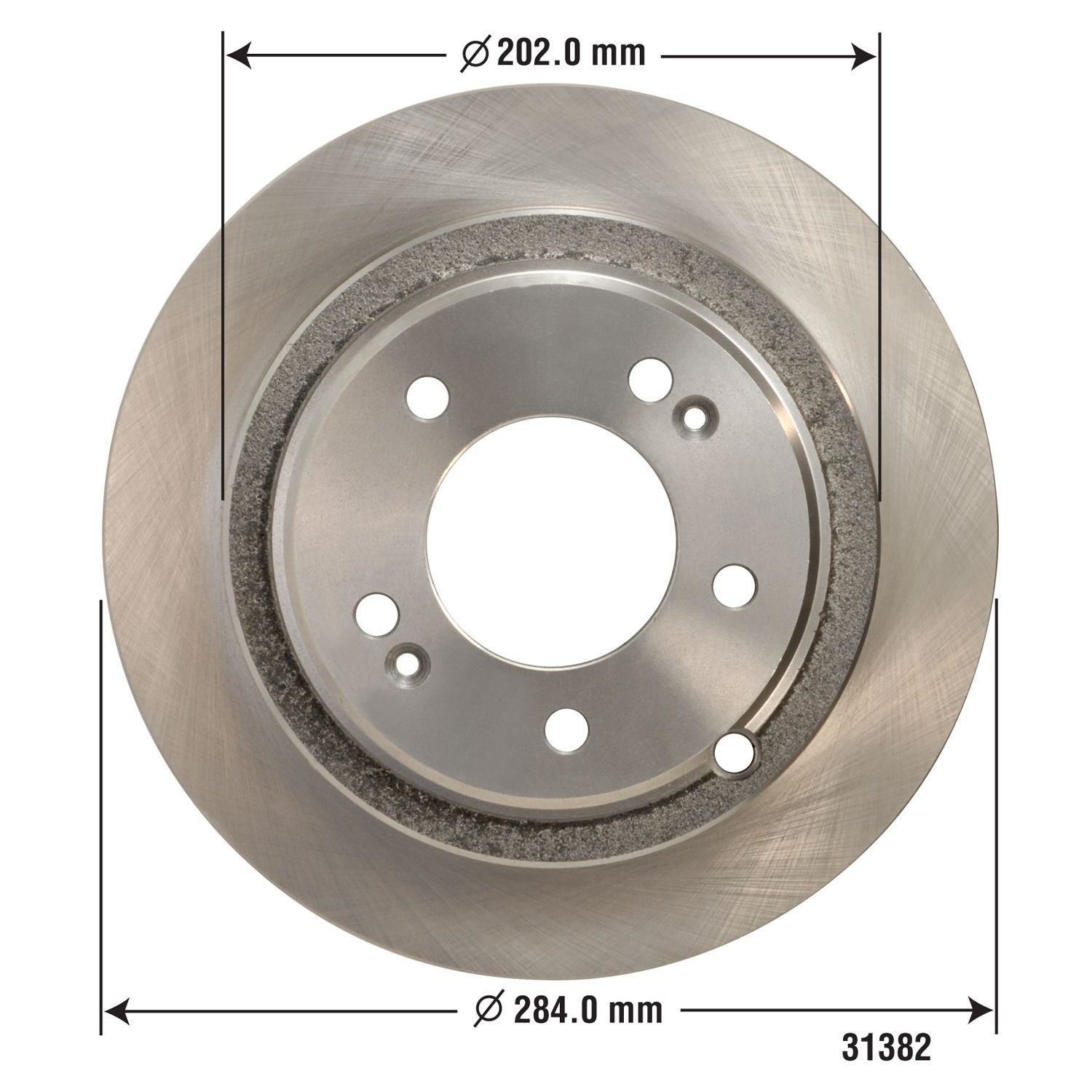 Duralast Disc Brake Rotor 31382