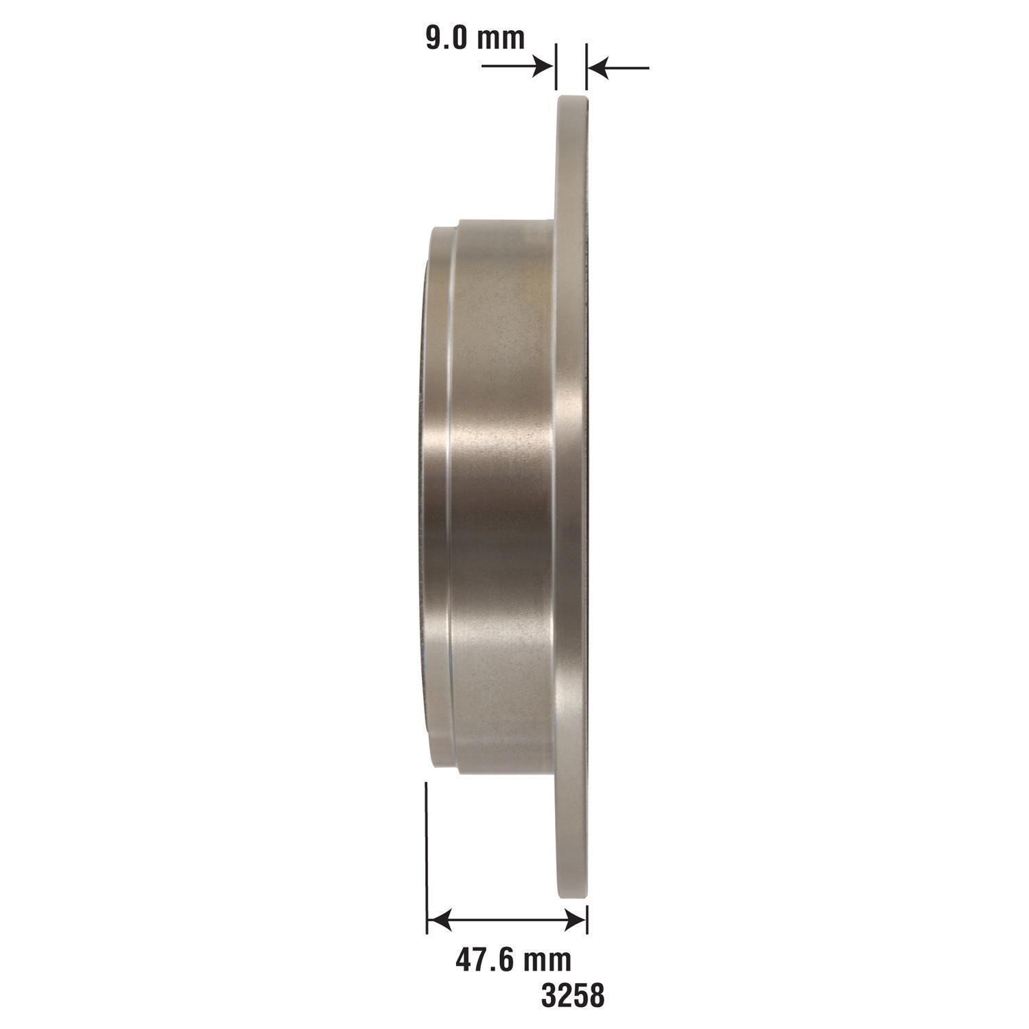 Duralast Disc Brake Rotor 3258