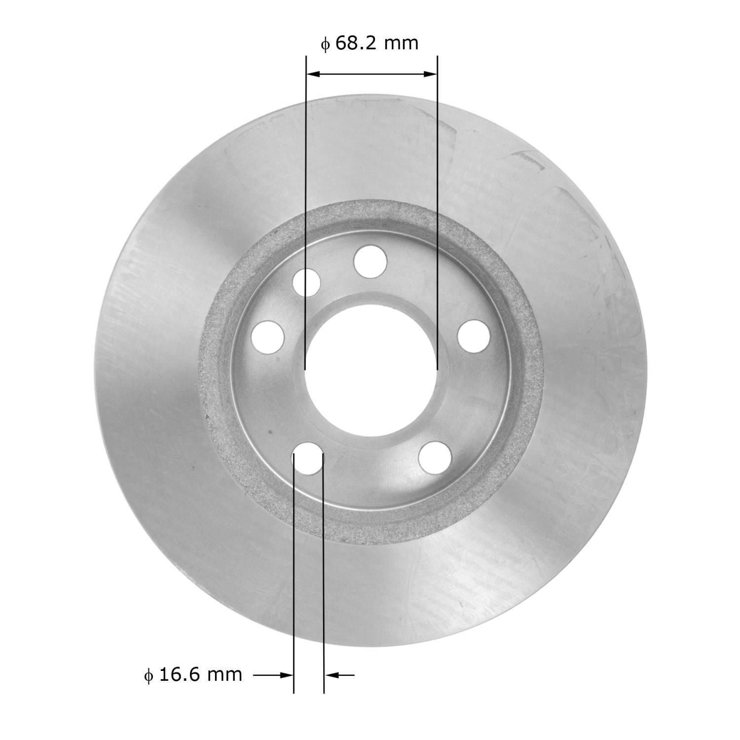 Duralast Disc Brake Rotor 34243