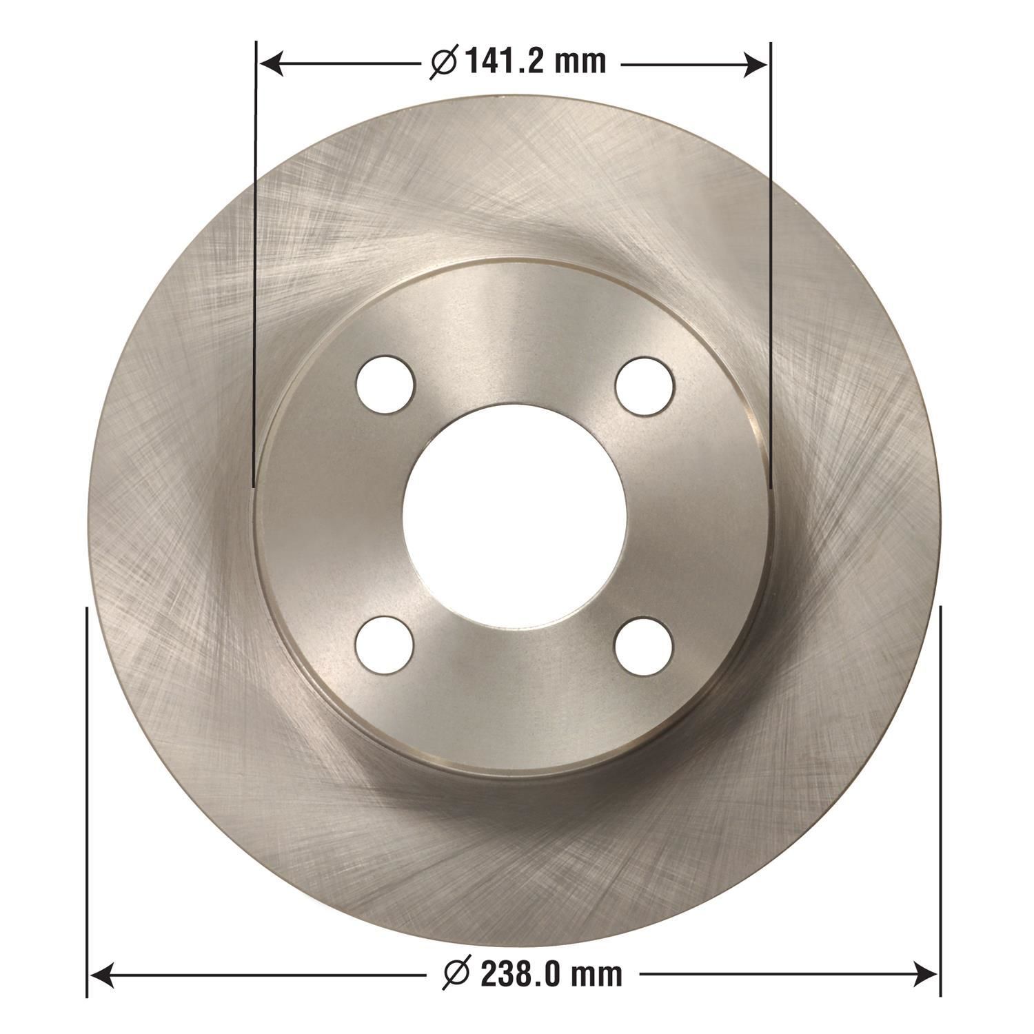 Duralast Disc Brake Rotor 3458