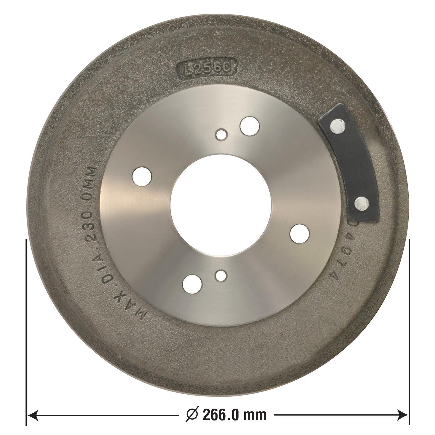 Bendix PDR0821 Brake Drum – OEM Replacement, Machined & Balanced For Safe Performance - View #7