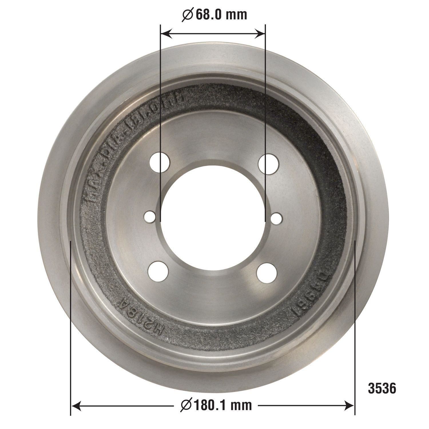 Duralast Brake Drum 3536