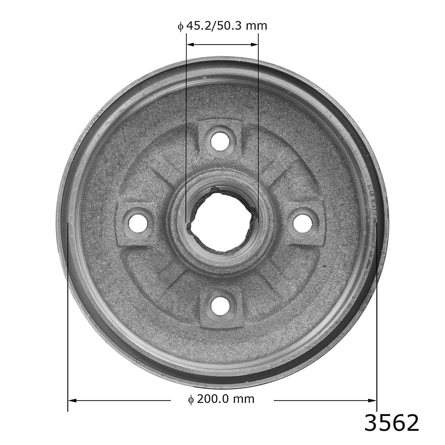 Duralast Brake Drum 3562