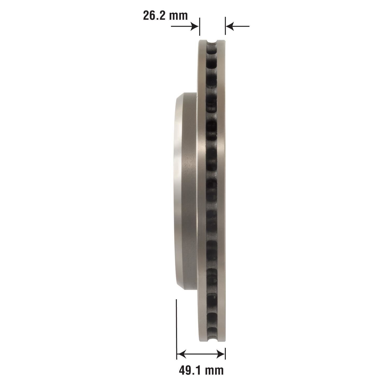 Duralast Disc Brake Rotor 41132