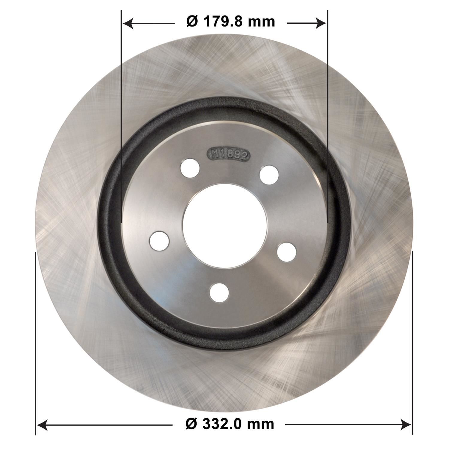 Duralast Brake Rotor 43170