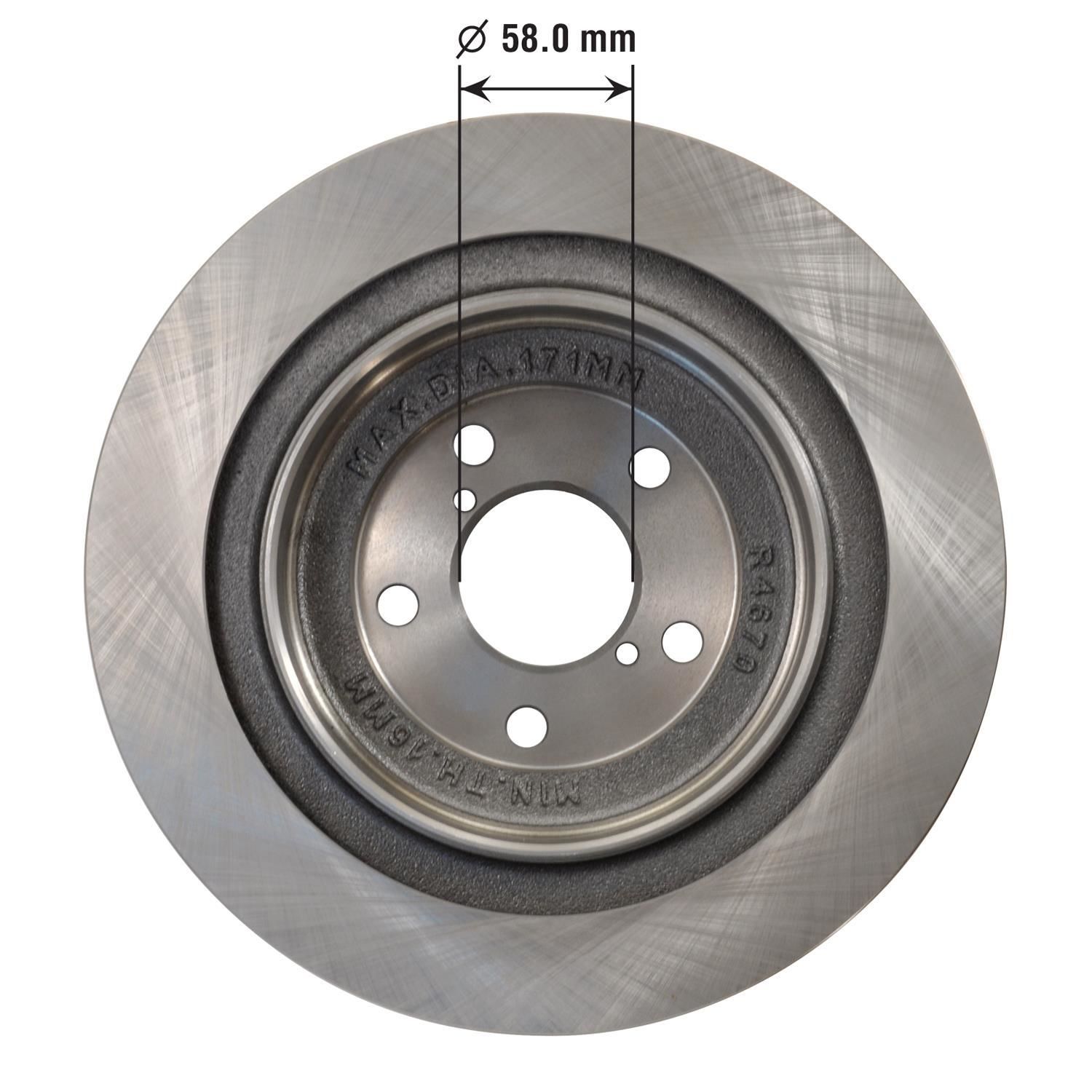 Duralast Disc Brake Rotor 44322 Duralast Disc Brake Rotor 44322