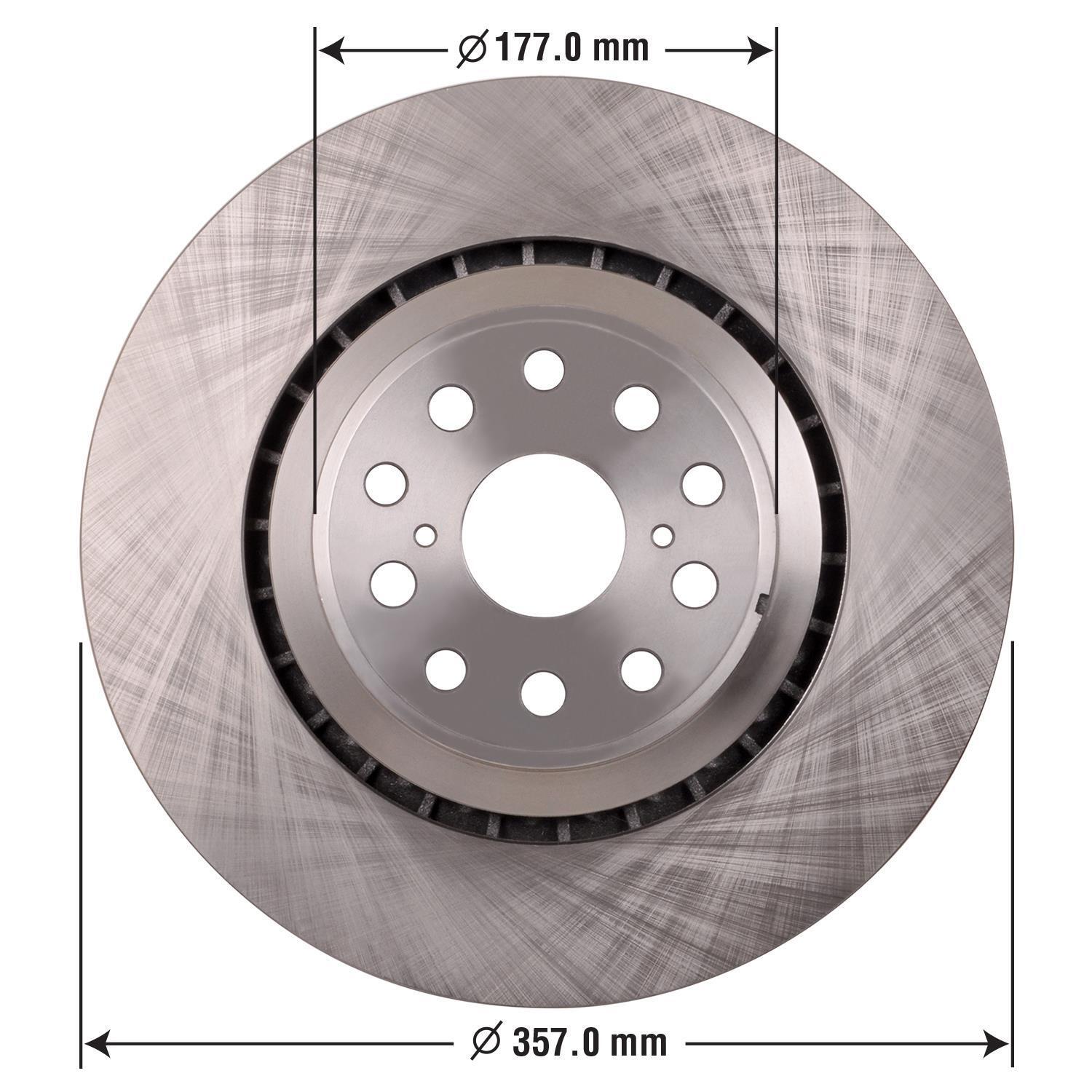 Duralast Disc Brake Rotor 44613