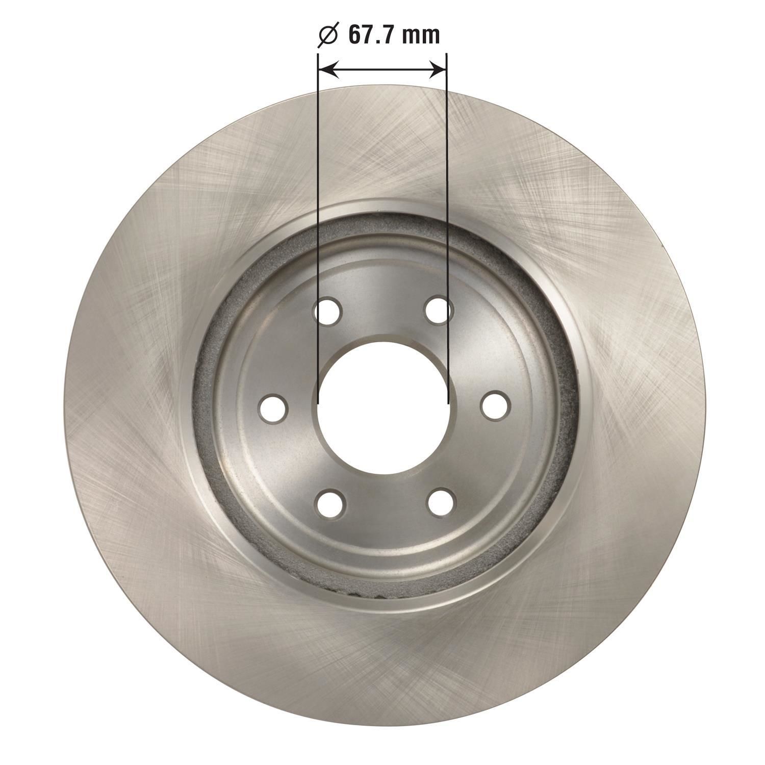 Duralast Brake Rotor 44616