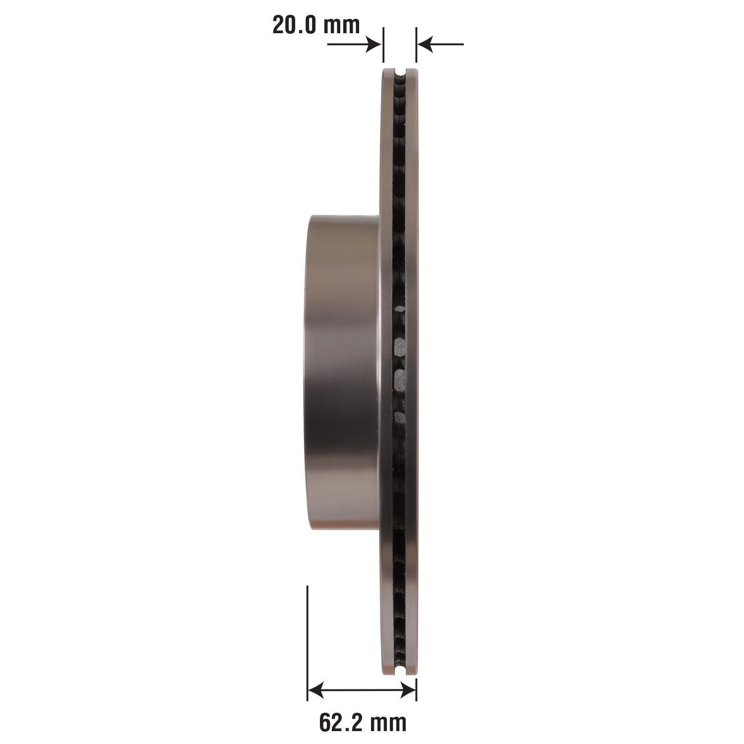 Duralast Disc Brake Rotor 44619