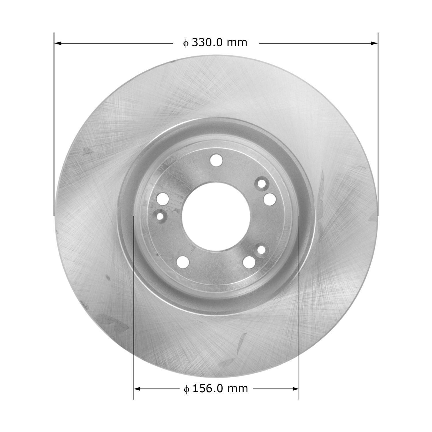 Duralast Disc Brake Rotor 44635