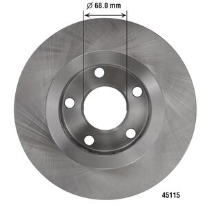 Duralast Disc Brake Rotor 45115