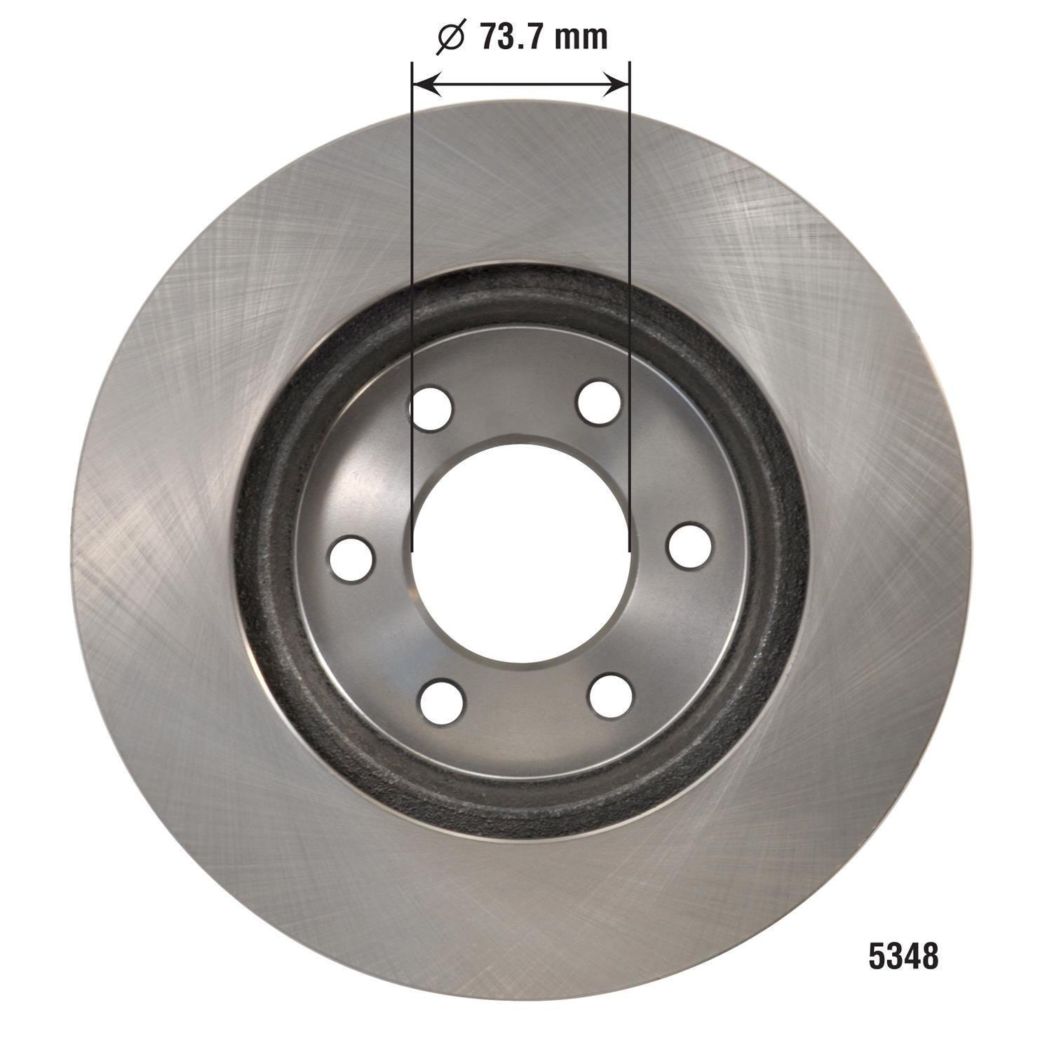 Duralast Disc Brake Rotor 5348