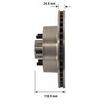 Duralast Disc Brake Rotor and Hub Assembly 5363