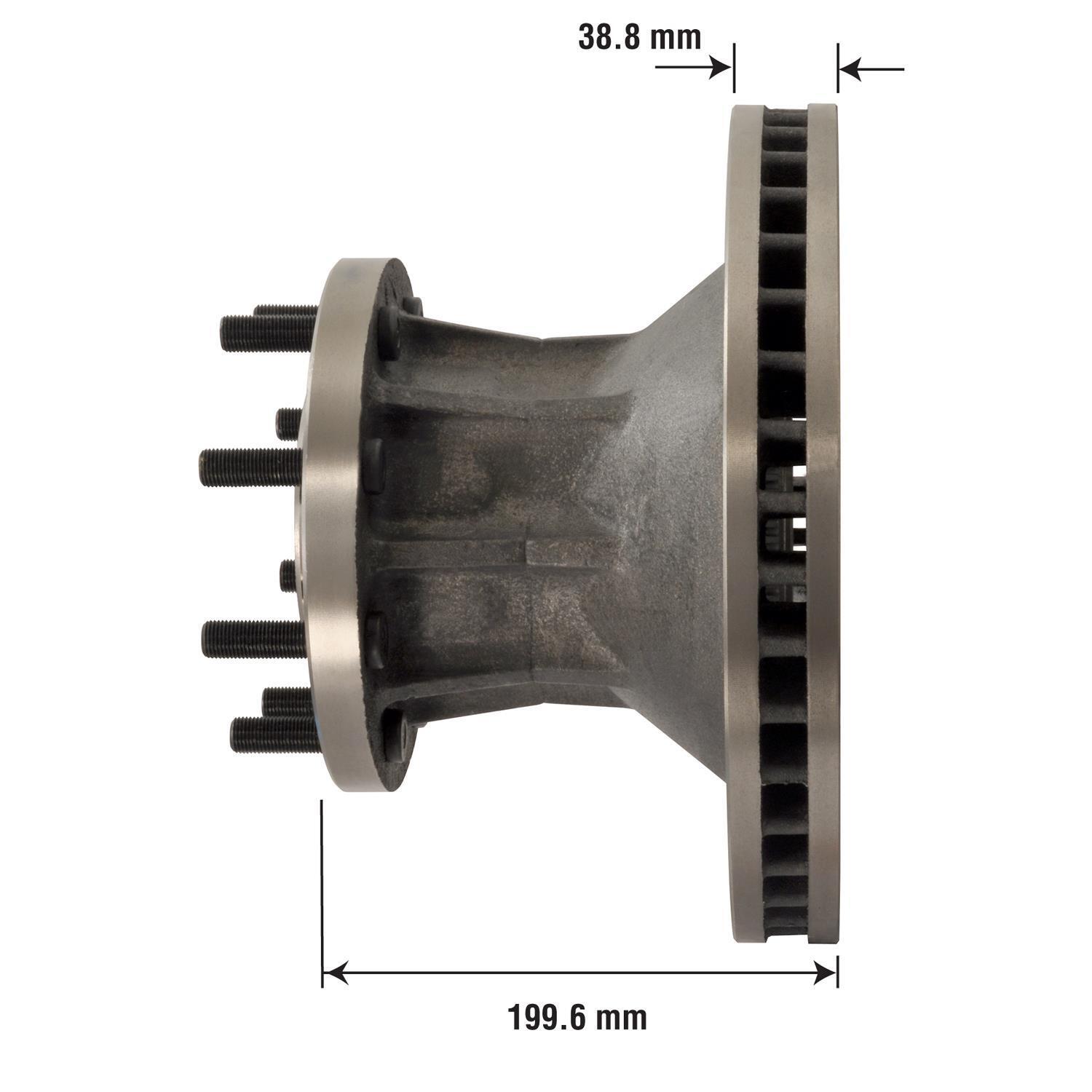 Duralast Disc Brake Rotor and Hub Assembly 5379