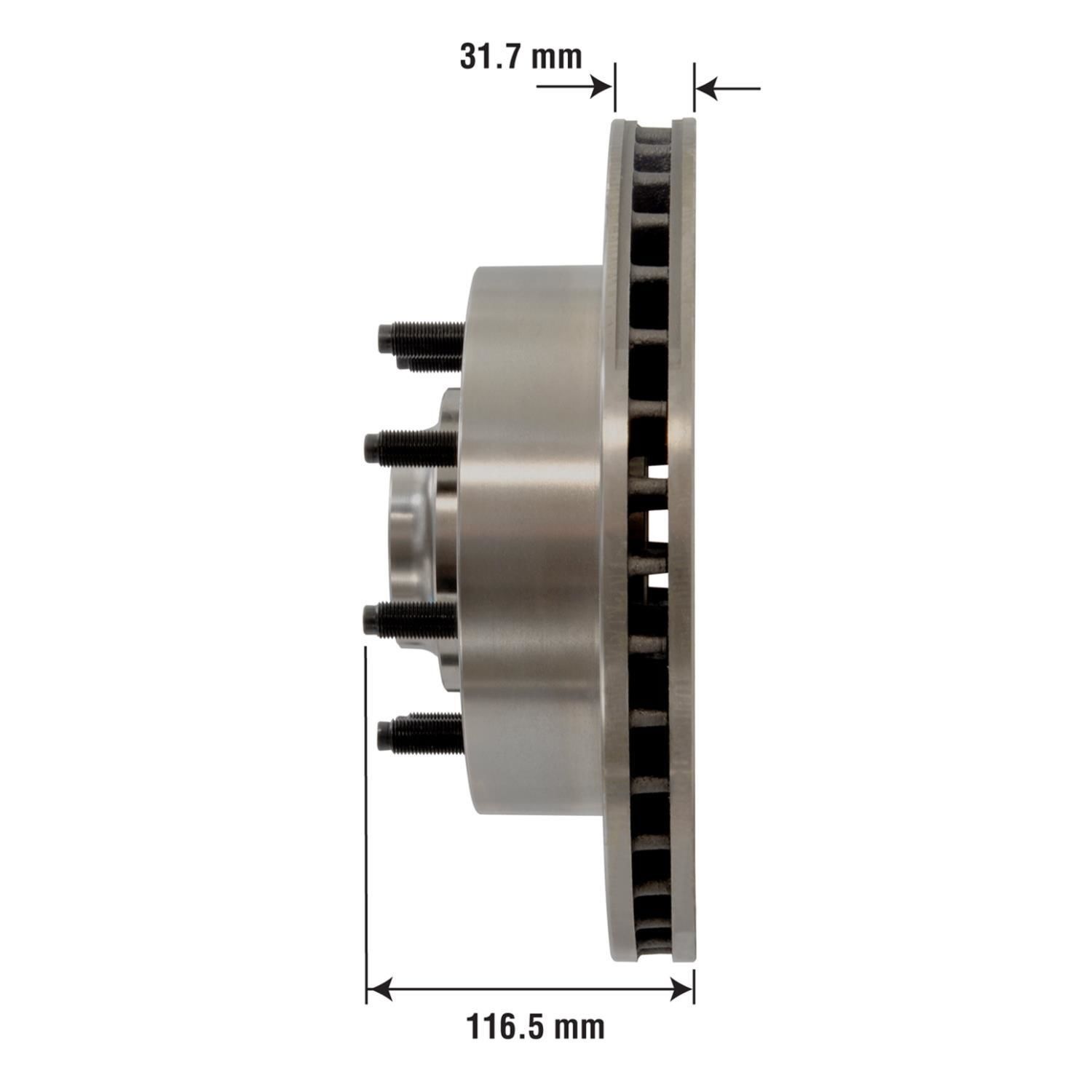Duralast Disc Brake Rotor and Hub Assembly 5398