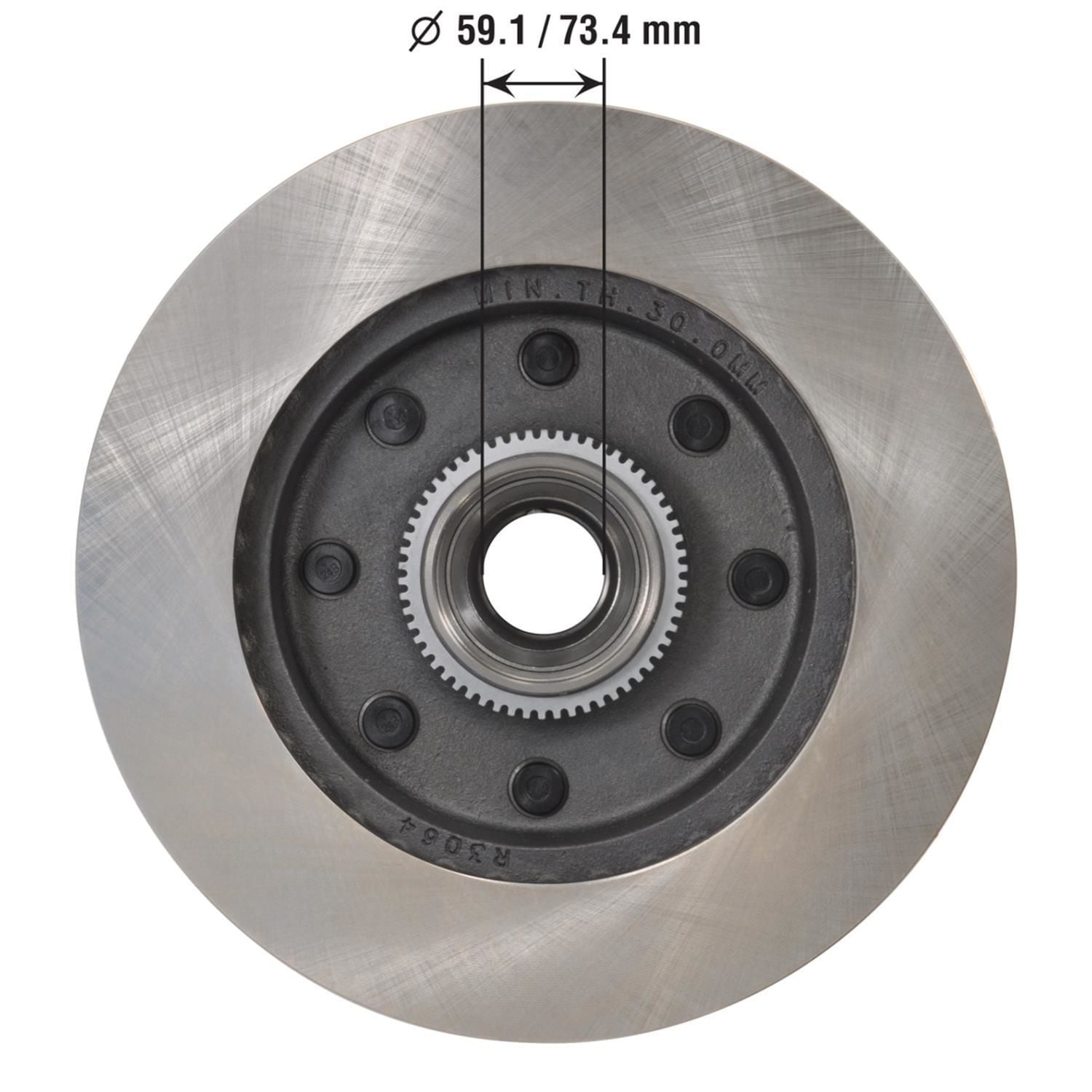 Duralast Disc Brake Rotor and Hub Assembly 5398