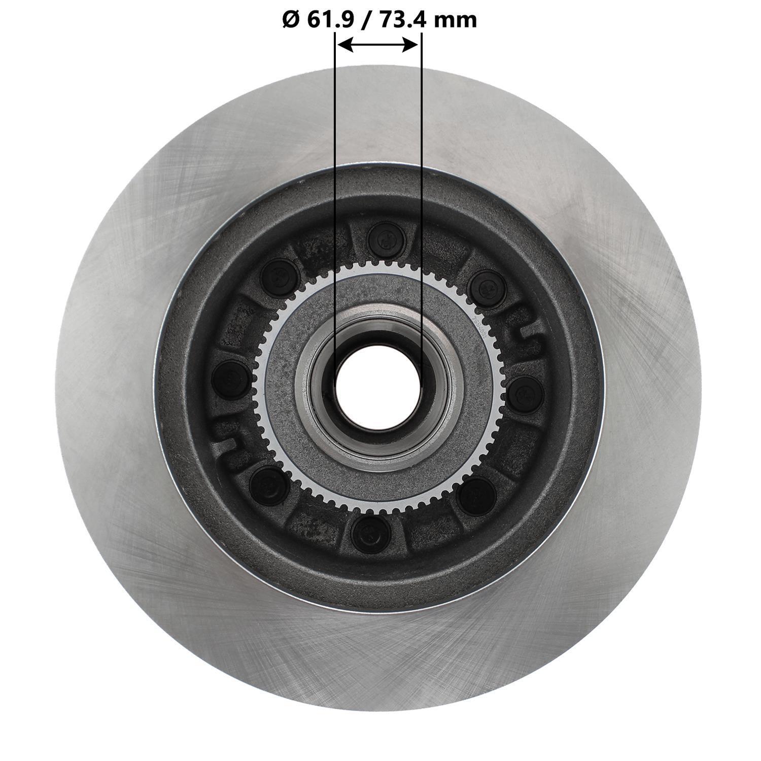 Duralast Disc Brake Rotor and Hub Assembly 54022