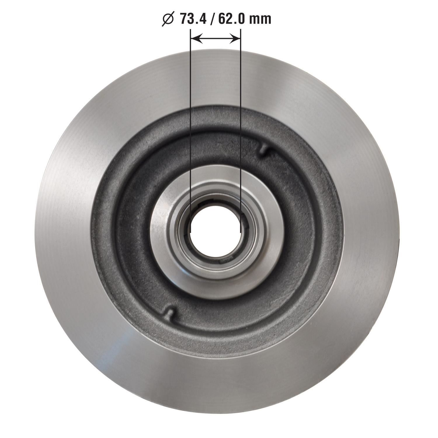 Duralast Disc Brake Rotor and Hub Assembly 54039