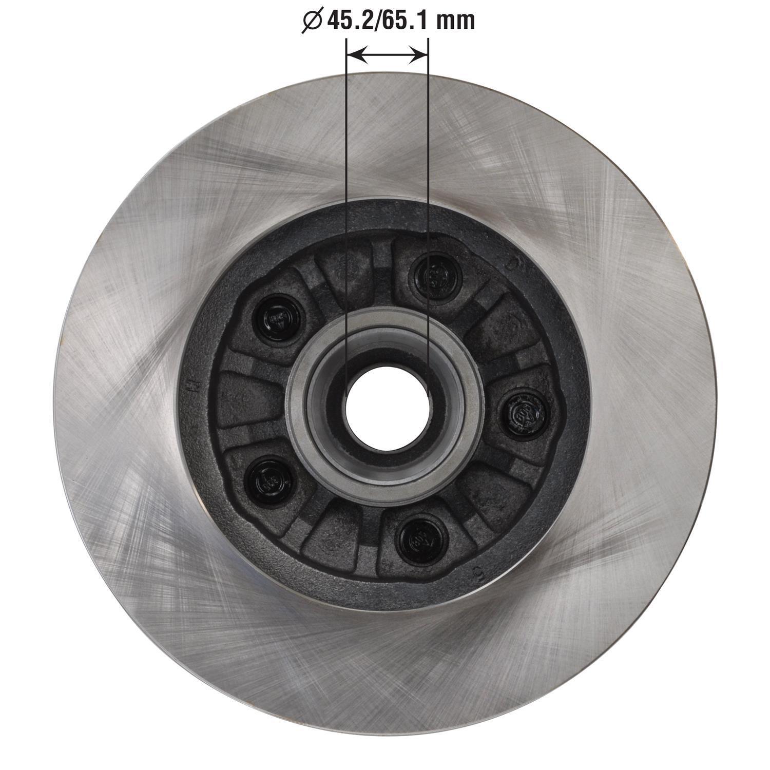 Duralast Disc Brake Rotor and Hub Assembly 54058
